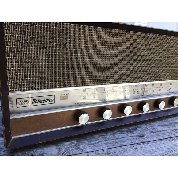 Vintage Delmonico FMS-749 FM/Stereo/Radio/Automatic Frequency Control - Picture 6 of 8